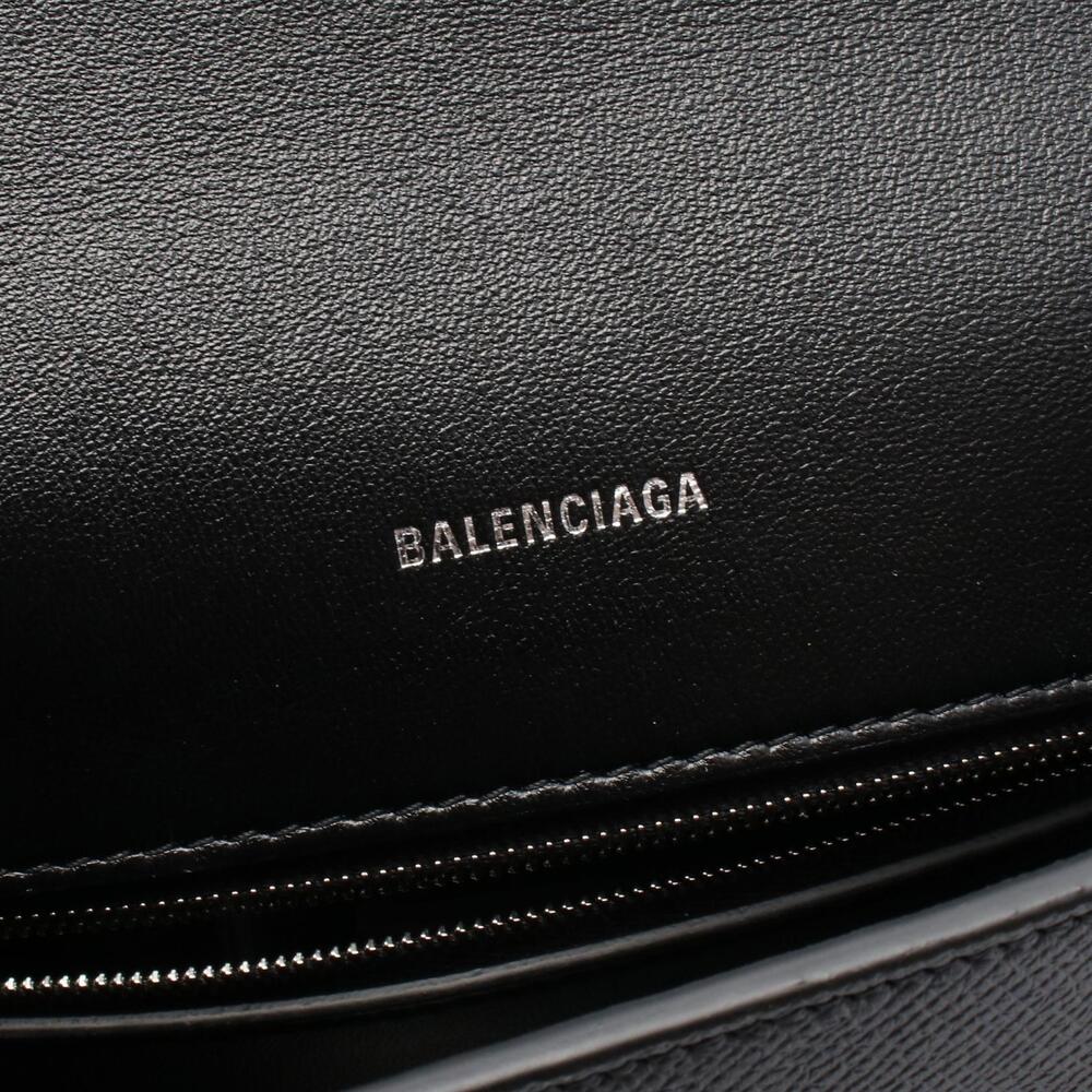 Balenciaga Downtown XS Shoulder Bag Leather Black - Picture 4 of 6